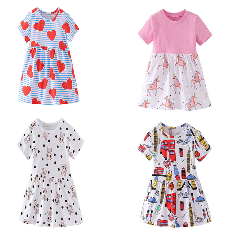Baby Clothing Knitting Patterns - Jumping Meters 2T-7T Princess Girls Dresses