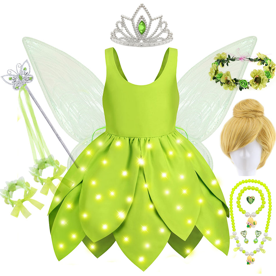 Baby Clothing For Girls - Baby Girl Tinker Bell Fairy Dress
