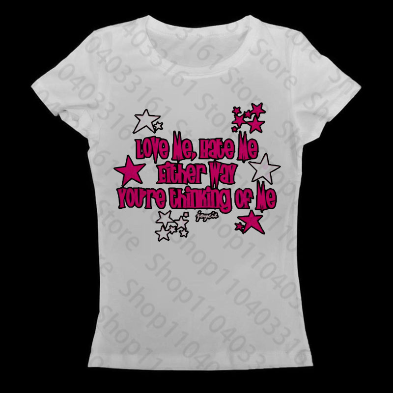 Baby Y2K Clothing - Aesthetic Clothing T-shirt Baby Tees Y2k