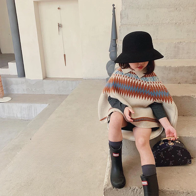 Girls' Cape New Korean Childre - Baby Clothing Knitting Patterns recension och pris