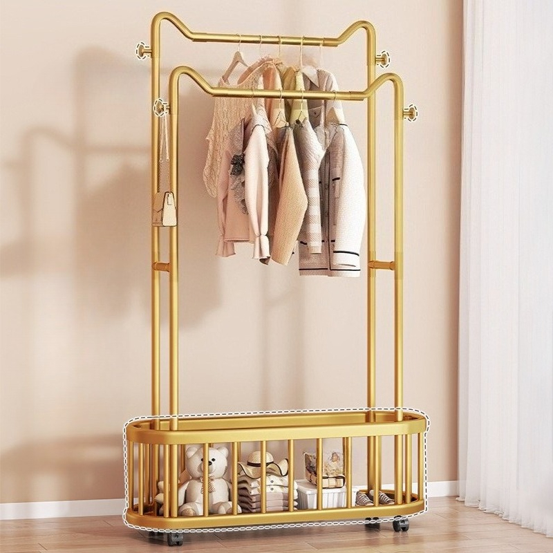 Household Clothes Hanger Floor - Baby Clothing Rack recension och pris