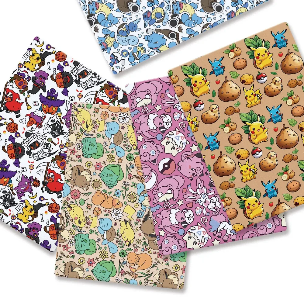 Pokemon Cartoon Fabric140*50cm - Baby Clothing In Japan recension och pris