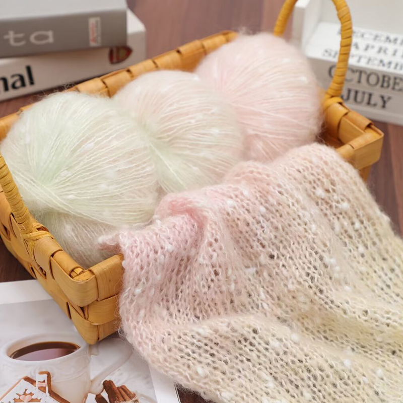 Alpaca Mohair Yarn Crochet 150 - Baby Clothing Yarn recension och pris