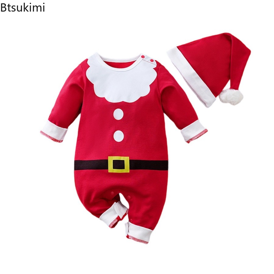 0-18M Baby Santa Claus Jumpsui - Baby Clothing Neutral recension och pris