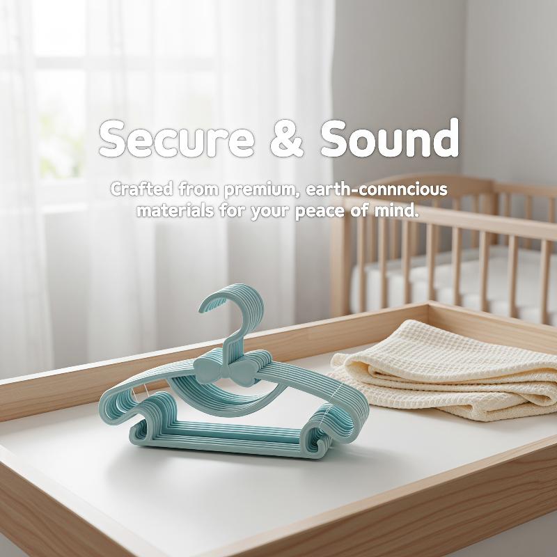 12PCS Baby Kids Clothes Hanger - Baby Clothing Rack recension och pris
