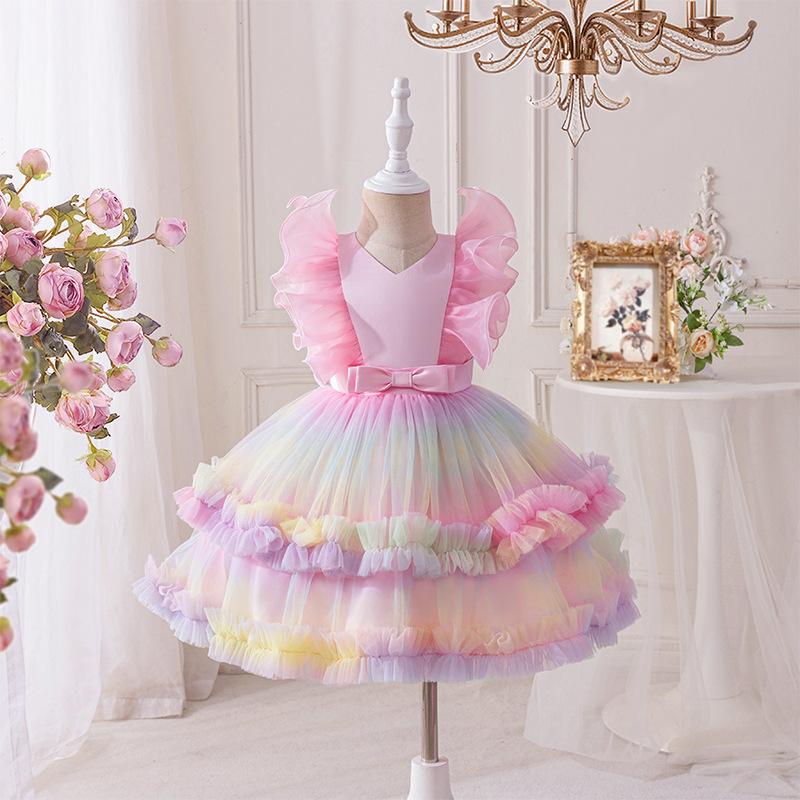 Baby New Mesh Princess Dress G - Baby Xmas Clothing recension och pris