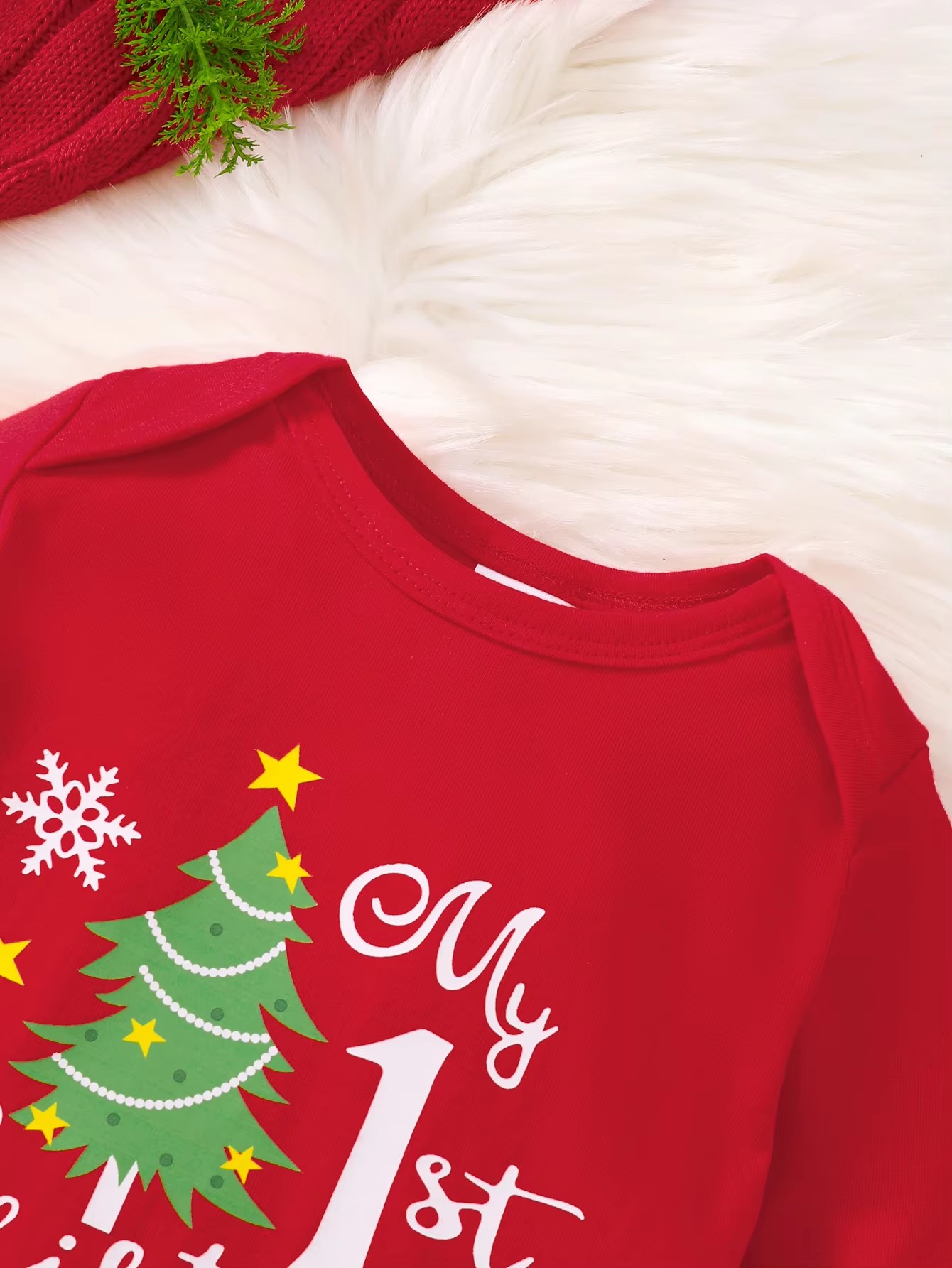 Baby Boy The First Christmas O - Baby Xmas Clothing recension och pris