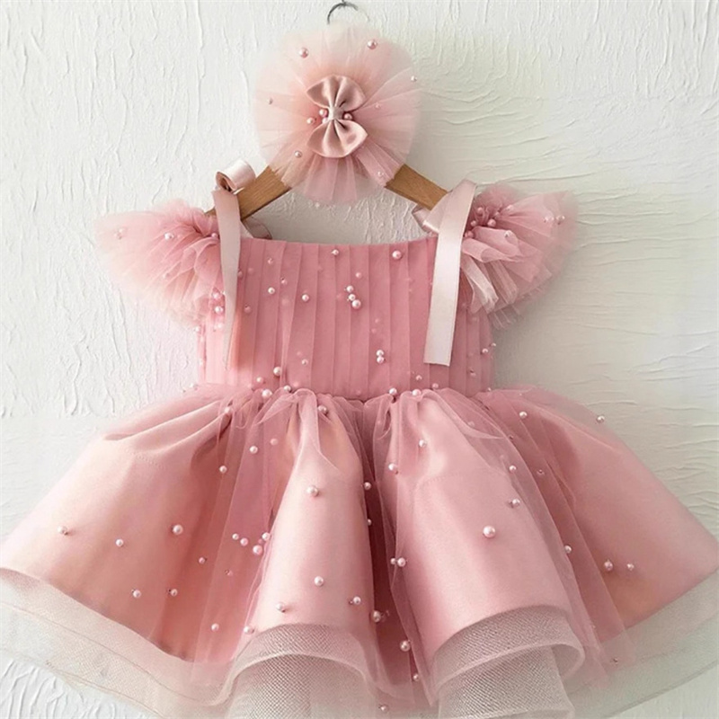 Kids Baby Princess Tulle Pearl - Baby Xmas Clothing recension och pris