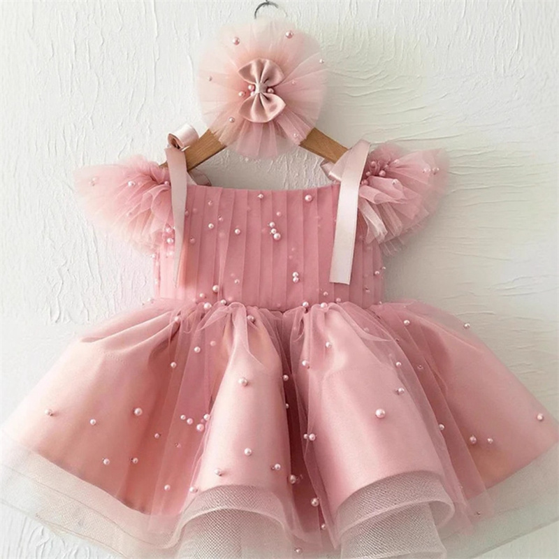 Kids Baby Princess Tulle Pearl - Baby Xmas Clothing recension och pris