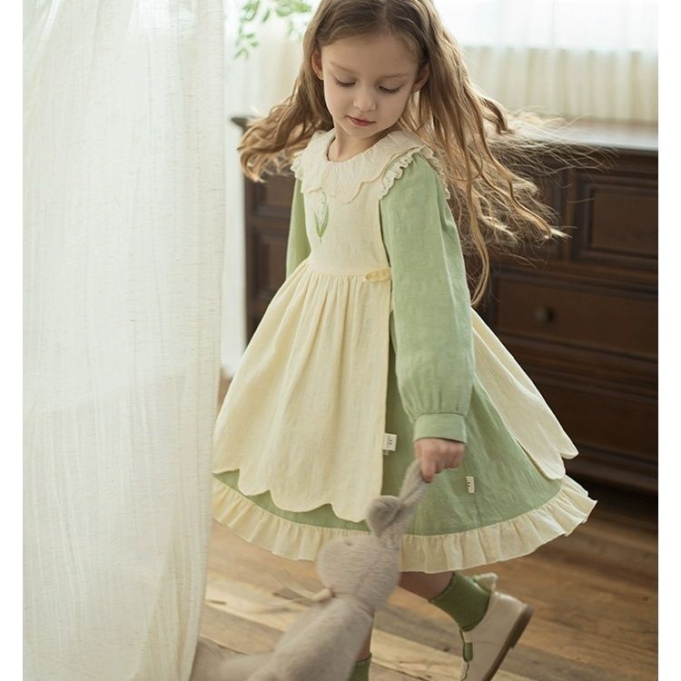 Eid New Girl Velvet Lace Lolit - Baby Xmas Clothing recension och pris