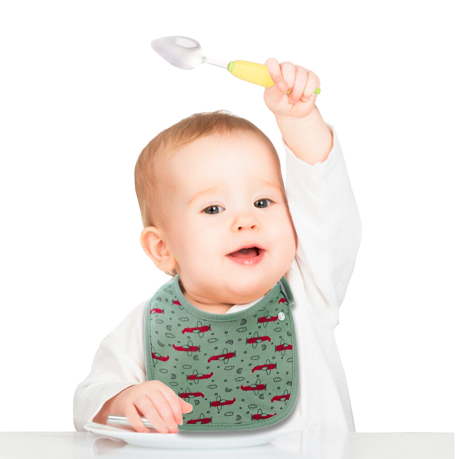 10-Pack Baby Bandana Bibs Soft - Printed Bibs Pack recension och pris