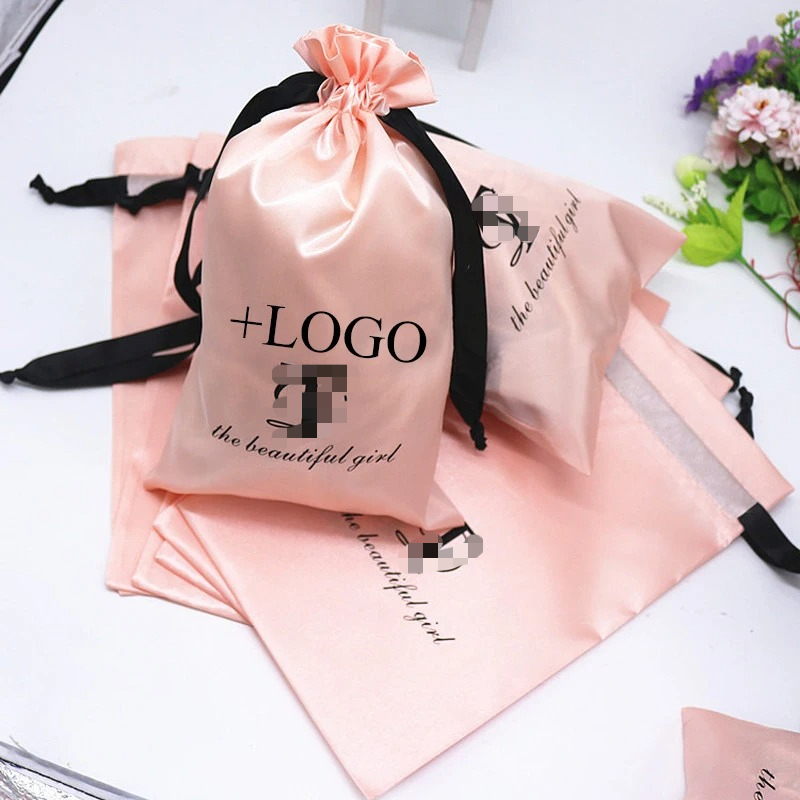 20PCS Baby Pink Silk Satin Pou - Baby Clothing Gifts recension och pris
