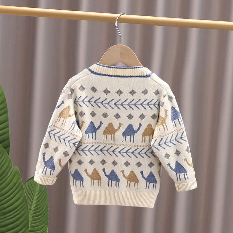 Autumn Winter Kids Sweater Coa - Baby Clothing Knitting Patterns recension och pris