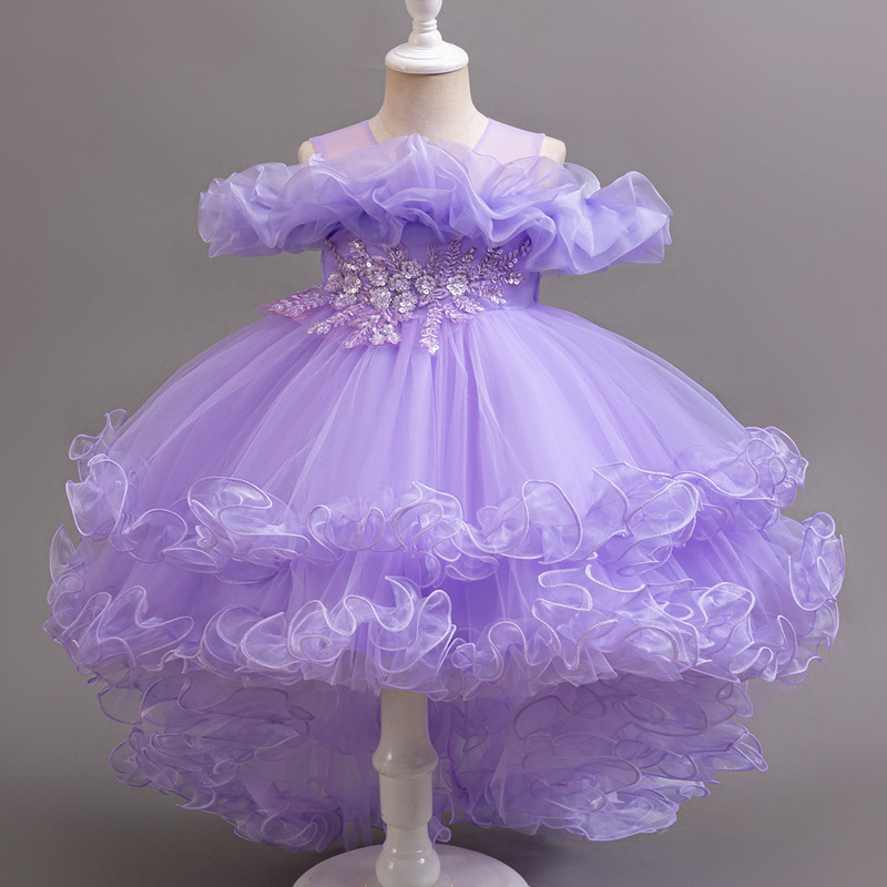 Girl Flower Princess Sequins B - Baby Xmas Clothing recension och pris
