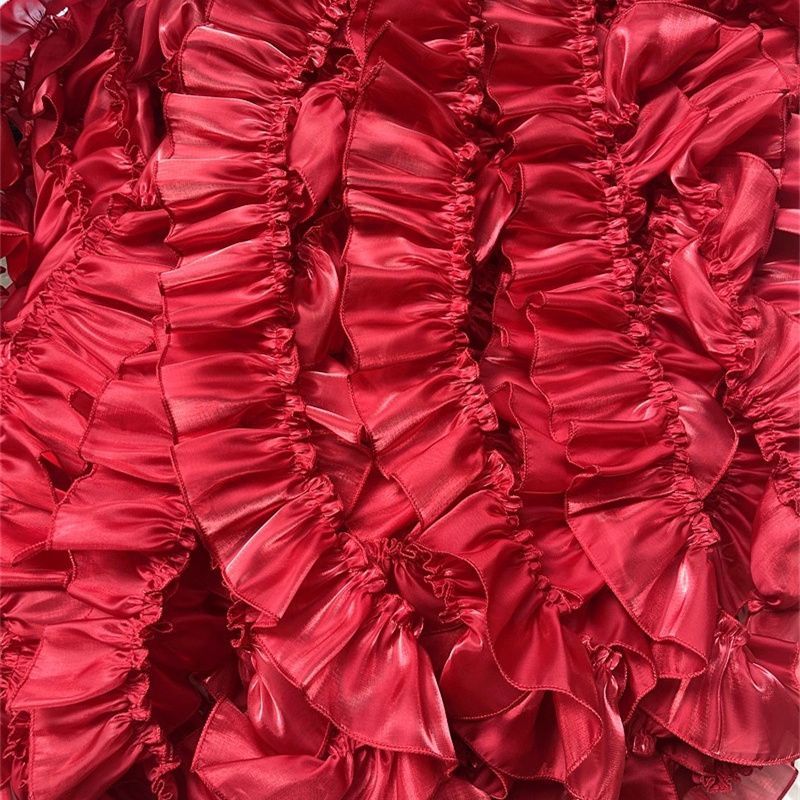7cm wide pearlescent yarn plea - Baby Clothing Yarn recension och pris