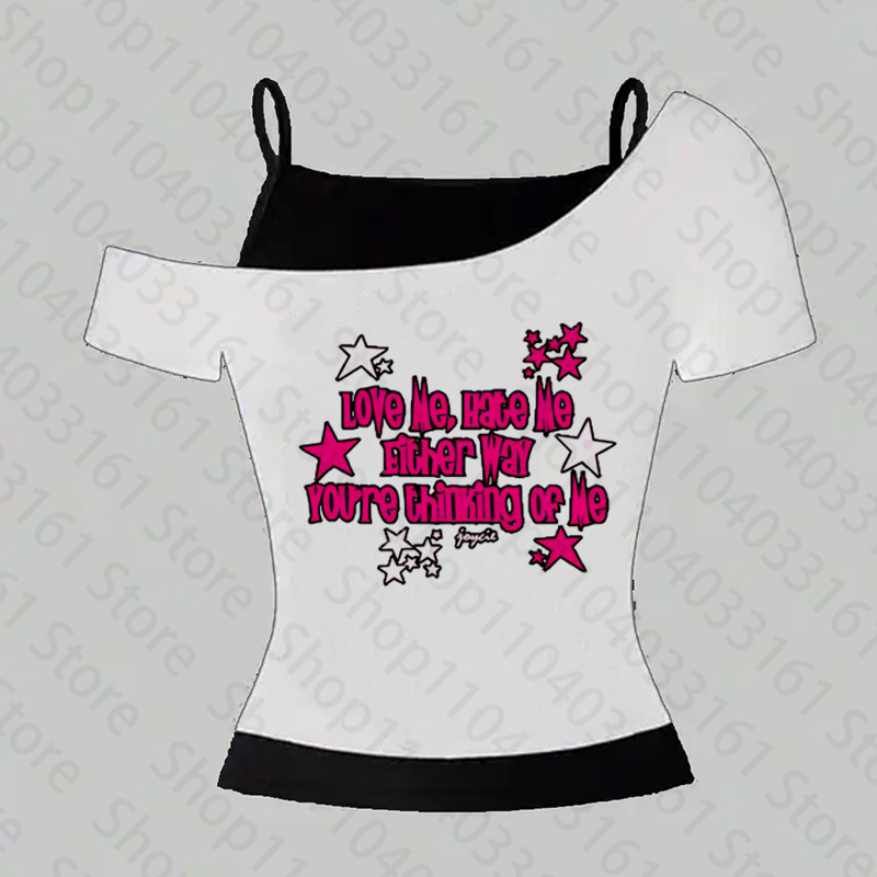 Aesthetic Clothing T-shirt Bab - Baby Y2K Clothing recension och pris