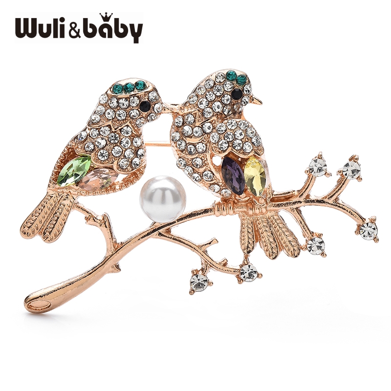 Wuli&baby Crystal Couple Birds - Baby Xmas Clothing recension och pris