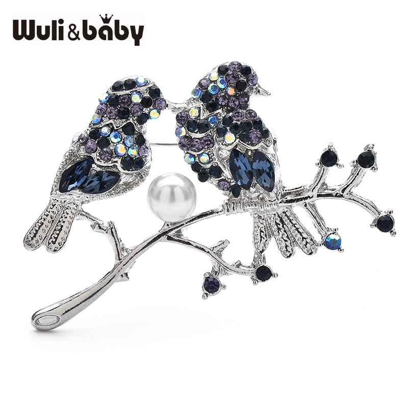Wuli&baby Crystal Couple Birds - Baby Xmas Clothing recension och pris