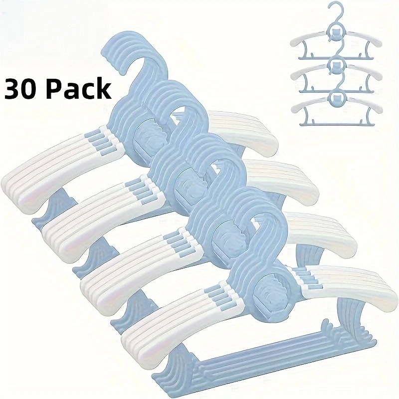 30 Pack PP Plastic Baby Clothe - Baby Clothing Rack recension och pris