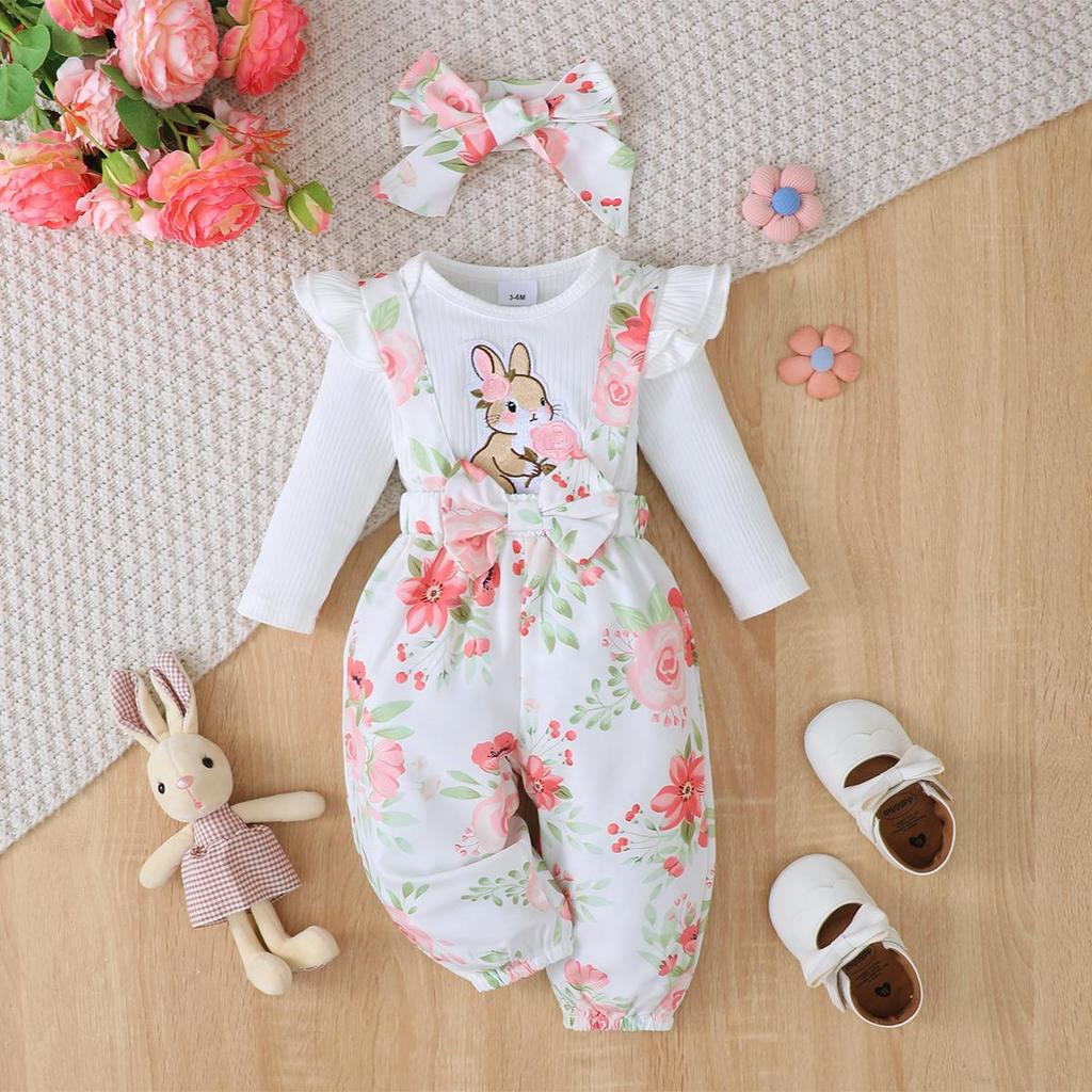3PCS Clothes Outfits for 1-24M - Baby Xmas Clothing recension och pris