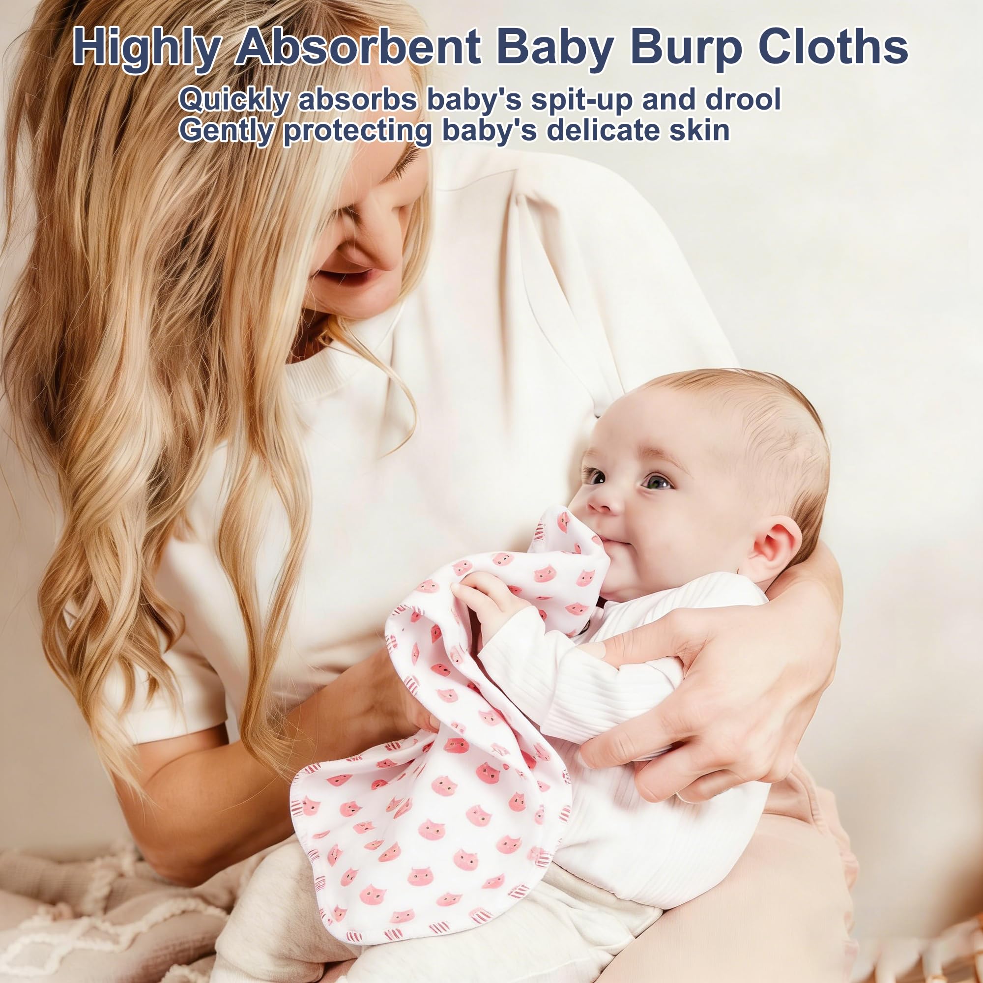 Benoxine 10-Pack Large Baby Bu - Printed Bibs Pack recension och pris